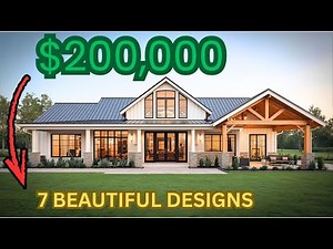 7 Stunning Barndominium Homes Under $200K | 2025 Designs (Last One is WOW!)