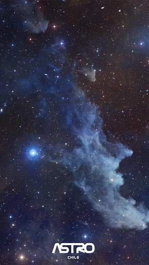 La nebulosa Cabeza de Bruja (IC 2118) es una nebulosa de reflexión cercana a Rigel, en Orión. Con unos 50 años luz de longitud, refleja la intensa luz azul de esta estrella. Su forma fantasmal y alargada intriga a los astrónomos, mostrando polvo interestelar iluminado. #astronomy #espacio #sabiasque #universo #space #datoscuriosos #astronomia #cosmos | Astro Chile
