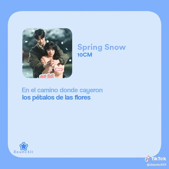 Disfruta de la primavera con nieve: Lovely Runner 2024