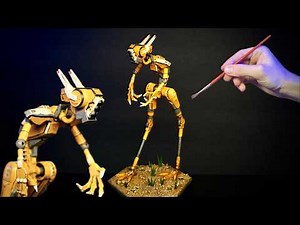 The Swamp Walking Droid [This Model Robot was Inspired by Wading Birds]