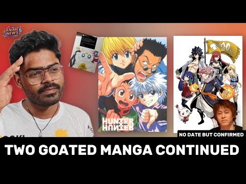 HUNTER X HUNTER AND FAIRYTALE MANGA CONTINUED AND CONFIRM BY THE AUTHOR #hunterxhunter #fairytale