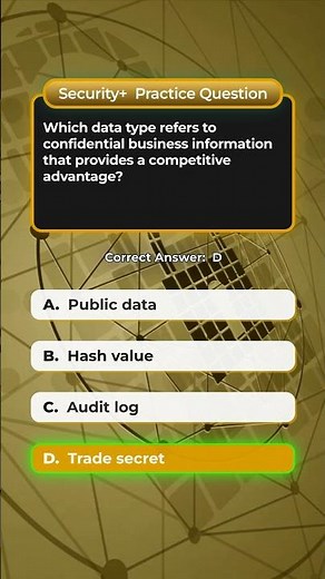 CompTIA Security+ Practice Question: Think You Can Get This Right? 🤔