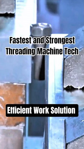 Tools Machine Innovation Crazy Fast Thread Rolling Process