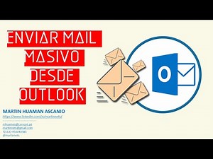Como Enviar Mail Masivo desde Outlook