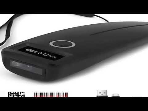 Barcode Scanner Wireless 1D 2D QR Code Scanner USB Bluetooth Mini Pocket QR Reader IO