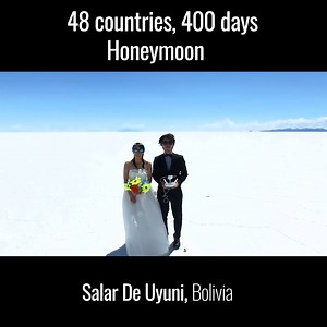 2.4M views · 17K reactions | This couple travelled to 48 countries in 400 days for their honeymoon  | UNILAD Adventure | Facebook
