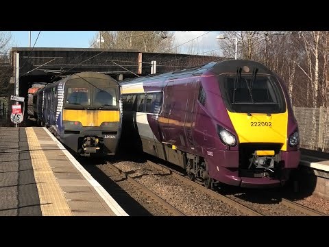 Fantastic day At Whiffet Motherwell Scotland Freight/Passenger Trains 3rd March 2026