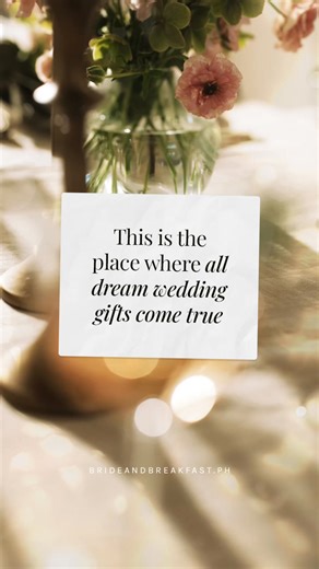 7.7K views · 29 reactions | No random coffee mugs or pillow cases here!  Make the whole wedding gift process much more convenient for you and your guests by downloading the Crate and Barrel Wedding Registry App from the Apple App Store or Google Play Store. | Bride and Breakfast | Facebook