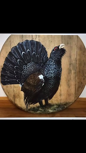 Just some of my whisky cask lids! Hand painted and locally sourced! I never skip the detail! | Cally Smith