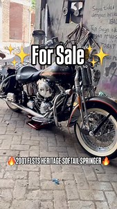 178 reactions · 4 comments | FS Heritage Softail Springer 2001  Twincam Vin Match 1HD Odo 7rb On Going Kelistrikan On Ban White Wall Sidebag Original Cat Repaint Knalpot Fistail Over All Good Condition❗️❗️❗️ Bagi Yg Berminat Bisa WA/TLP 082281319662 #jualbeliharley #heritagesoftailspringer #flsts | Herly Nopianto | Facebook