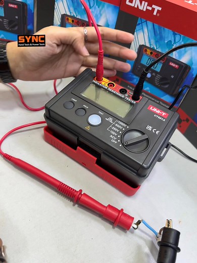 📣 Megger Meter ​မေး​နေကြတဲ့ မိတ်​တွေတို့အတွက် ယူနီတီ တံဆိပ် မဂ္ဂါမီတာ ​အမိုက်စား​လေး ​ရောက်ထားပါပြီ ခင်ဗျ ☺️🤝။ 💥 Uni-T Digital Insulation Resistance Tester ( 1000V ) - 0011233 Uni-T Megohmmeter Uni-T Megger Meter ​ယူနီတီ ဒီဂျစ်တယ် မဂ်ဂါအုမ်း စမ်းသပ်​ရေး မီတာ Model : UT501A ♦️ ဤ Megga Tester မဂ္ဂါမီတာ ( Insulation Resistance Tester) ဖြင့် Electrical Equipment ​တွေရဲ့ Resistance ​Test နဲ့ Cable ​တွေရဲ့ Cable Resistance Test ကို စစ်ဆေးလို့ရမယ့် မဂ်ဂါမီတာစမ်းသပ်​ရေး ကိရိယာဖြစ်ပါတယ်။ 💢 သိမ်းထားချ