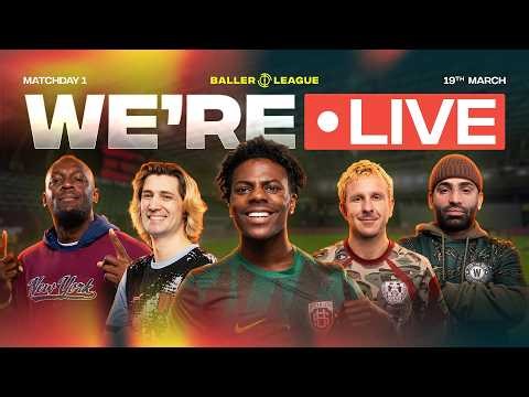 Matchday 1 LIVE | Speed vs xQc | Marlon vs Bolt | and MORE