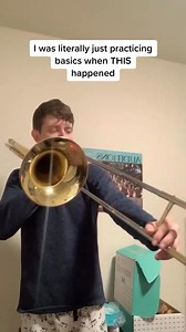 166K views · 457 reactions | Practicing DISASTER :( #trombone #lowbrass #lingling40hours #music #musician #memes #timmytrumpet #timmytrumpet | TromboneTimo | Facebook