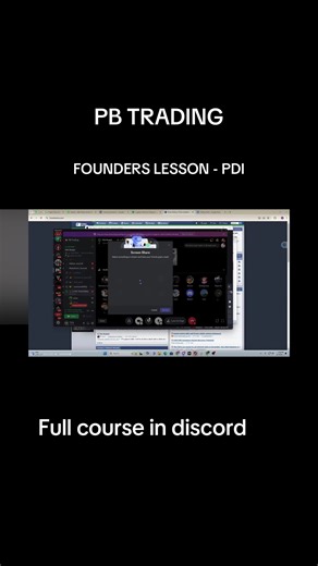 PB Trading explained how to use PDI #daytrading #trading #fyp #PBTRADING #daytrader