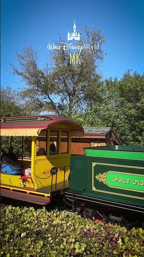 The Walt Disney World RailRoad in all its glory.#disney#waltdisneyworld#railroad#magickingdom#trains