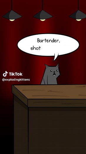Whiskey-Drinking Cartoon Cat Shenanigans