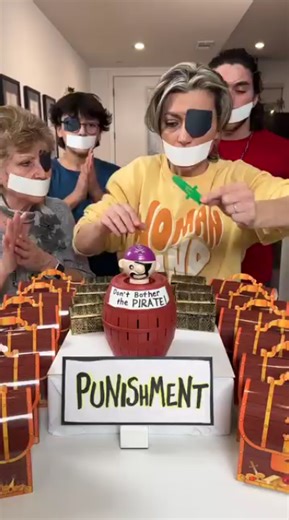 A family pirate game with a surprise twist