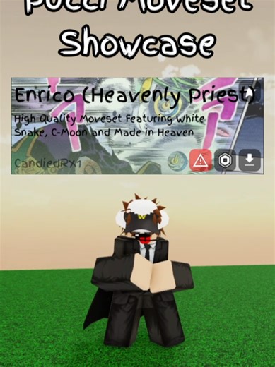 [JJS] Custom Pucci Moveset Showcase #jjs #jujutsushenanigans #jjba #roblox #custommovesetjjs