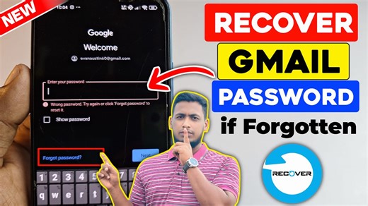 How to Recover Gmail Account Password if You Forgot 2025 | Google...