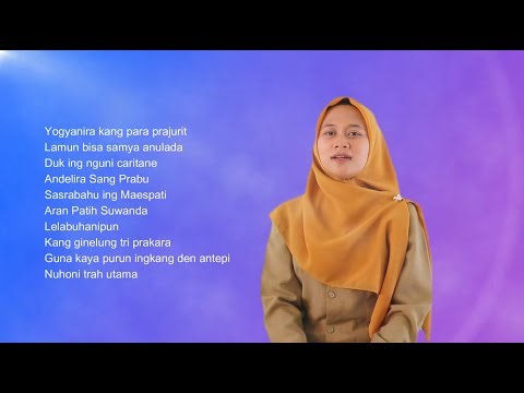 Sekar Dhandhanggula, Slendro 9