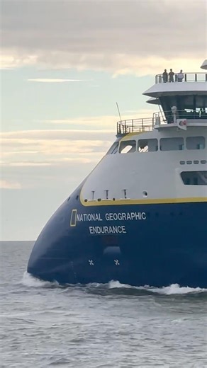 National Geographic ENDURANCE (IMO 9842554) Passenger Cruise Ship sailing the flag of Bahamas