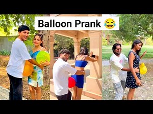 balloon prank | balloon prank video | Real Lokesh