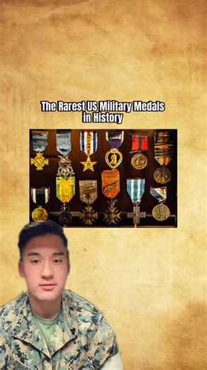 The Rarest Medals in U.S. History🎖️ (Re-upload) #usmc #marines #marinecorps #semperfi #military #navy #army #airforce #coastguard #spaceforce #military #militarytiktok #miltok #militarylife #militaryhistory #unitedstates #usa #california #camppendleton #greenscreen #fyp #EduTok #History #TikTokLearningCampaign | Luke Liu