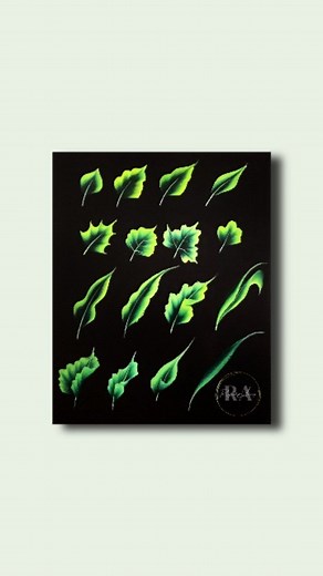 Renjitha Anoop on Instagram: "STUNNING Leaves🍃 🍂 Painting Idea. Satisfying brush strokes. Double Tap ❤️ if you like my creation ♥️, share your thoughts in the comment box. Save it for later 🫶 Materials: Cardstock paper Acrylic paints Angle brush 1/2" Liner Brush #reelsinstagram #reelsvideos❤️ #viralreelsvideo❤️ #incredible #satisfying #leaf #reelspaintingvideos #art #renjithaanoop #beautifullday #paintingleaves #easy #wood #instagood #dailyart #reelsvideo #viralreels #trendingnow #reelstrendi