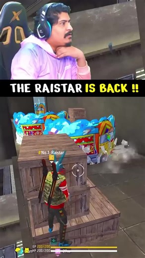 Raistar's Epic One Tap Gameplay in Free Fire