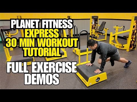 Planet Fitness 30 Minute Circuit Express Workout (UPDATED - FULL GUIDE!)