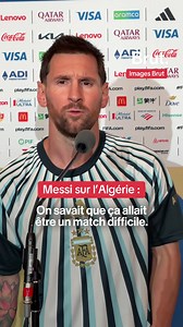 Lionel Messi s’exprime sur l’Algérie, après la victoire 3-0 de l’Argentine. #lionelmessi #messi #coupedumonde #algerie #algeria