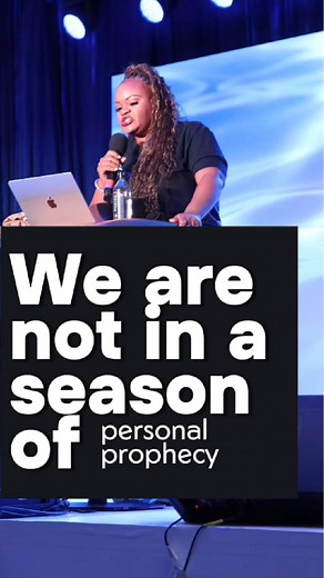 Personal prophecy is the lowest form of prophecy, as we learned this weekend. This season belongs to those who understand technology and science. God is speaking to the prophets about stretching minds through divine revelation in physics, mathematics, and innovation. | Dr. Faith Wokoma