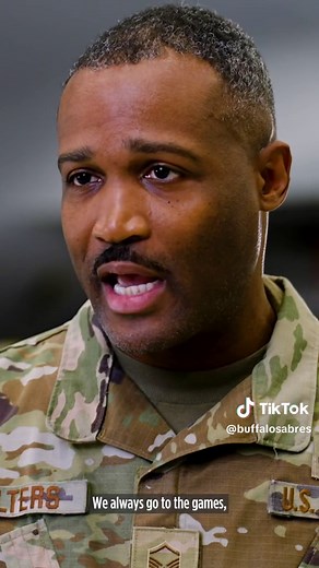 Eric Comrie and Jeff Skinner visited the Niagara Falls Air Reserve Station to tour the KC-135R refueling aircraft that has been nicknamed “Sabre 38.” #buffalosabres #airbase #airplanes