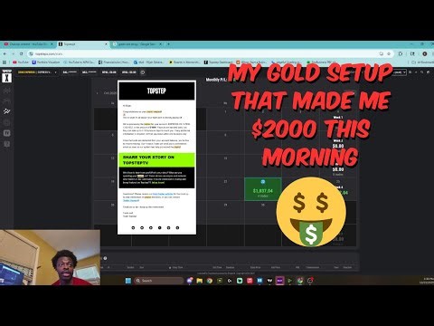 I Made $2,000 Trading Gold This Morning – My Exact Setup Explained 💰🔥