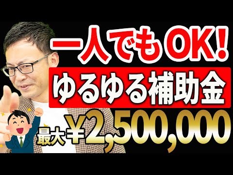 【やらなきゃ損！】一人でも、個人事業主でもOK！特に小規模事業の経営者は必ずこの補助金を活用してください！