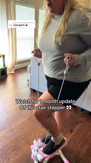 Replying to @Roxy Bling What a rockstar transformation on her stair stepper. This journey has been amazing so far #stairstepper #stepper #homegym #ministepper #homegymequipment #athomeworkout #fullbodyworkout