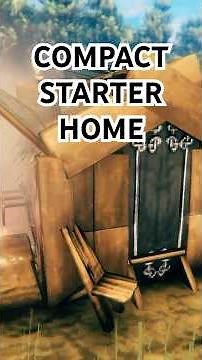 COMPACT VALHEIM STARTER HOME #valheimbuilding #valheimbase #valheimbasebuilding #valheim #gaming