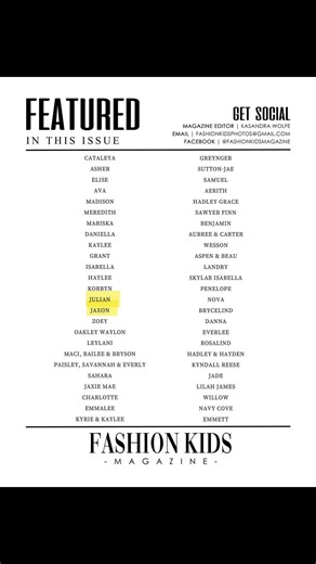 That one time Julian and Jaxon was published in their first kids fashion Magazine 😍🥰 ..Christmas 2024 Giuliana Rogers #fashionkids | Shennika Rena