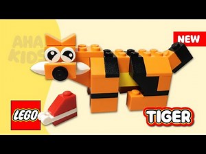 Lego Tiger Building Instructions - Lego Classic 10696 — #StayHome and play #WithMe