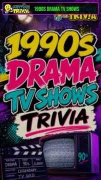 1990s Drama TV Shows Trivia #Shorts