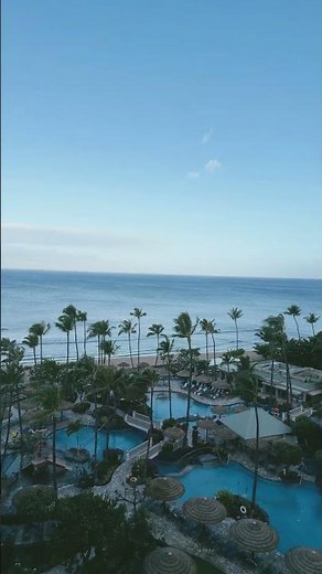 Marriott Maui Ocean Club Molokai， Maui，and Lanai towers balcony #marriottvacationclub #Hawaii #Maui
