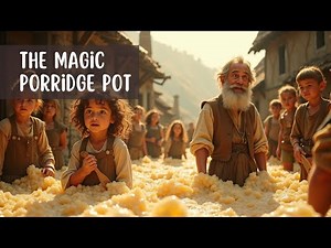 The Magic Porridge Pot – How Elis Saved Her Village! | Bedtime Fairy Tale for Kids