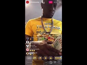 Boosie counts up 41k in Backend money