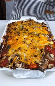 3.5K views · 48 reactions | Easy one-pan dinner. So cheesy. | Ryan R Experiments | Facebook