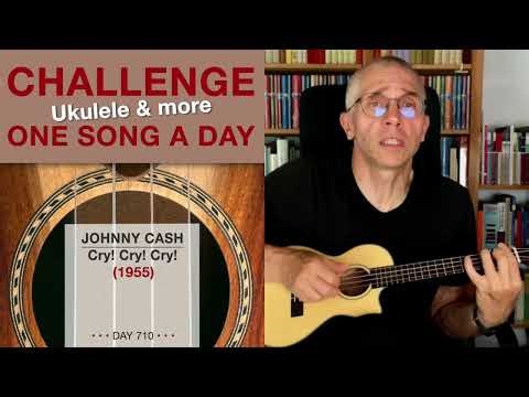 Johnny Cash • Cry Cry Cry (Ukulele-Cover) – #710