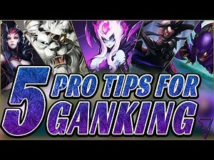 5 Pro Ganking Tips To Climb! (League of Legends)