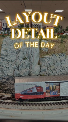 A Union Pacific and Rio Grande in the same shot! And check out the Chick-fil-A and Trainz boxcars at the end. #modeltrainstagram #trainsofinstagram #hobby #modeltrainshow #modeltrainsdaily #modeltrainlayout | Trainz.com