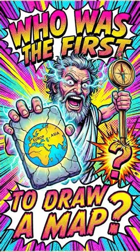 Who was the First to Draw a Map #shorts #historyfacts