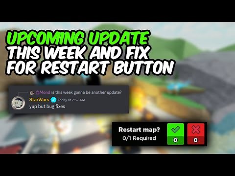 THIS WEEK UPDATE & RESTART BUTTON FIX | Tower Defense Simulator | ROBLOX
