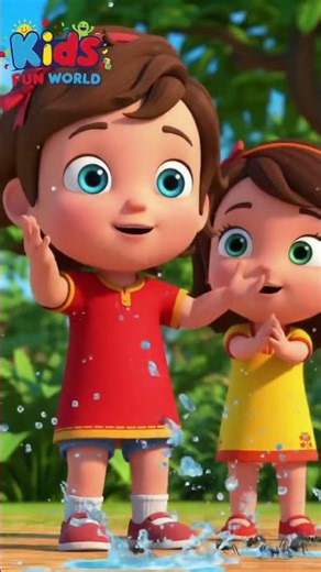 Happy Morning 🌞 | Bangla 3D Kids Song | Cute Cartoon Shorts
